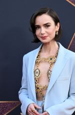LILY COLLINS at Maxxxine Premiere at TCL Chinese Theatre in Hollywood 06/24/2024