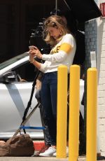 LILY JAMES on the Set of Swiped in Claremont 06/06/2024