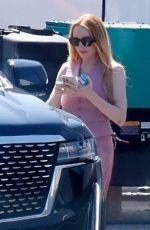 LINDSAY LOHAN on the Set of Freaky Friday 2 in Los Angeles 06/24/2024
