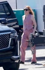LINDSAY LOHAN on the Set of Freaky Friday 2 in Los Angeles 06/24/2024