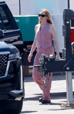 LINDSAY LOHAN on the Set of Freaky Friday 2 in Los Angeles 06/24/2024