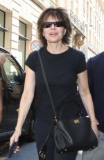 LISA RINNA Leaves Ritz Hotel in Paris 06/23/2024