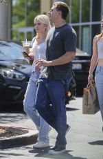 LOLA SHEEN Out with a Friends After Having Lunch at Erewhon Market in Los Angeles 06/13/2024