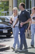 LOLA SHEEN Out with a Friends After Having Lunch at Erewhon Market in Los Angeles 06/13/2024
