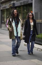 LORI HARVEY and Luka Sabbat Out in Paris 06/17/2024
