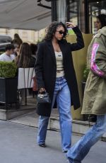 LORI HARVEY and Luka Sabbat Out in Paris 06/17/2024