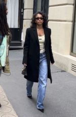 LORI HARVEY and Luka Sabbat Out in Paris 06/17/2024