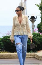 LORI HARVEY Leaves a Business Lunch Meeting at Nobu in Malibu 06/16/2024
