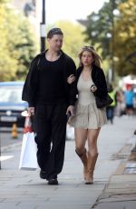 LOTTIE MOSS and DJ Evan Campbell at Granger & Co in Notting Hill 06/17/2024