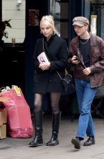 LUCY BOYNTON and Murdo Mitchell Out in London 05/28/2024