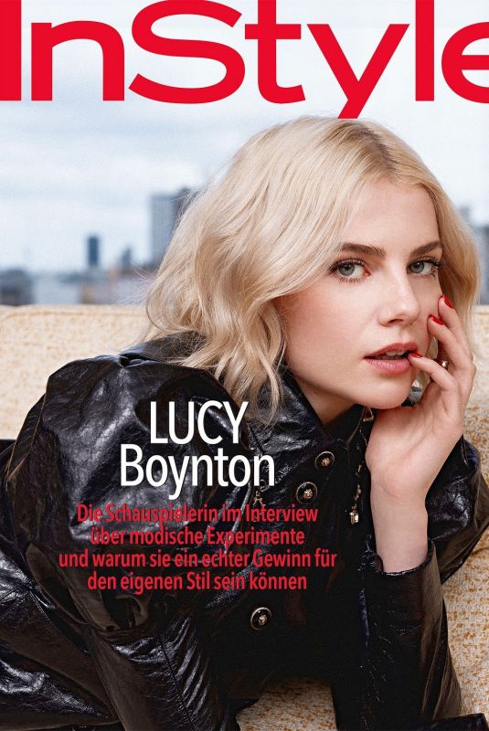 LUCY BOYNTON for InStyle Germany, July 2024
