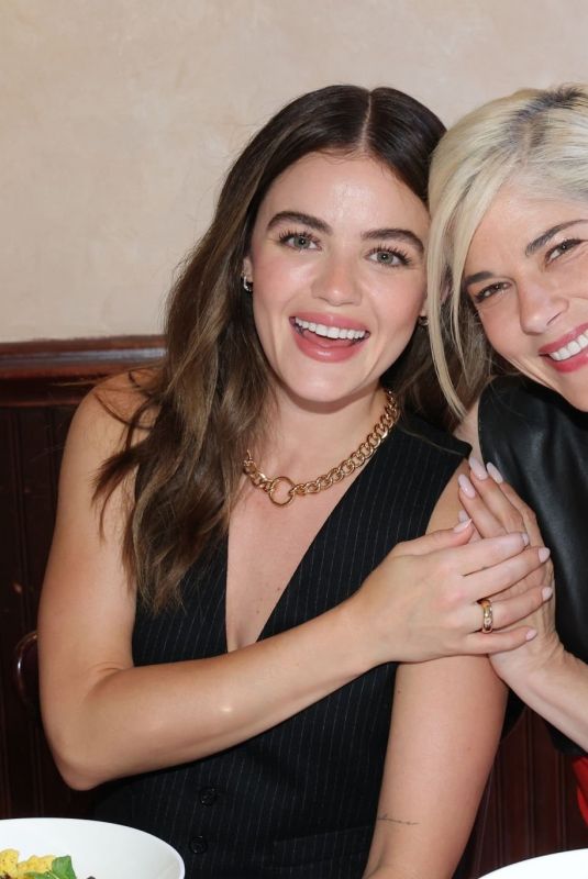LUCY HALE and SELMA BLAIR at Tribeca Festival Jury Welcome Lunch in New York 06/06/2024
