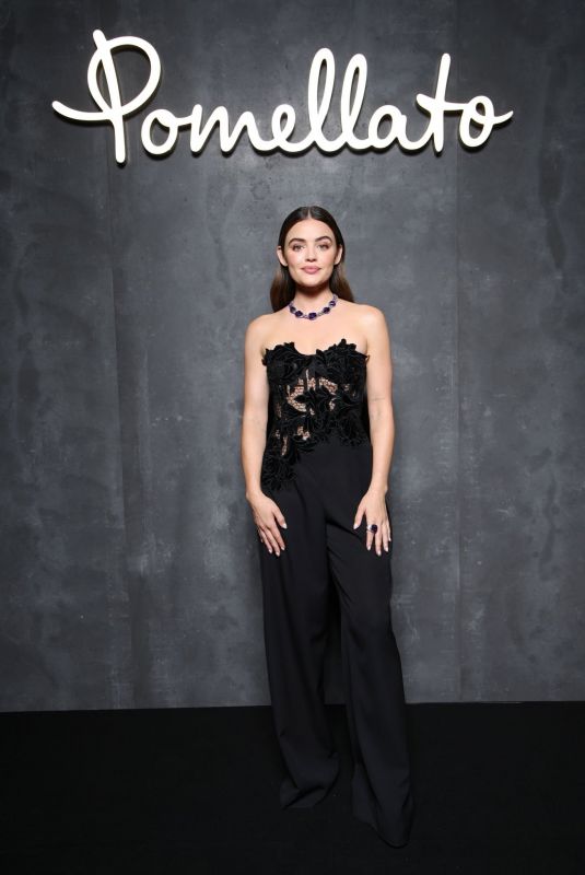 LUCY HALE at Pomellato High Jewelry Collection Launch Event in Milan 06/13/2024