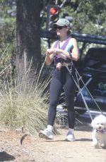 LUCY HALE Out Hiking in Hollywood Hills 06/27/2024