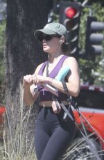 LUCY HALE Out Hiking in Hollywood Hills 06/27/2024