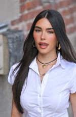 MADISON BEER Arrives at Jimmy Kimmel Live 06/17/2024