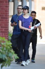 MARGARET QUALLEY Out for Coffee in New York 06/18/2024