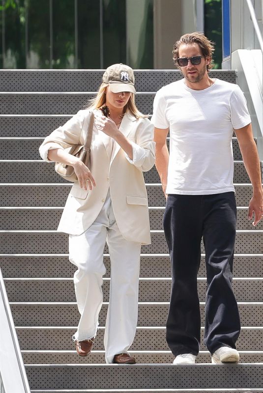 MARGOT ROBBIE and Tom Ackerley Out in New York 06/05/2024