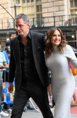 MARISKA HARGITAY and Peter Hermann Arrives at The Gotham Awards in New York 06/04/2024