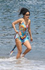 MASSIEL TAVERAS in Swimsuit at a Beach in Malibu 06/18/2024