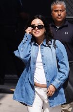 MAYA ERSKINE Arrives at Jimmy Kimmel Live in Hollywood 06/11/2024