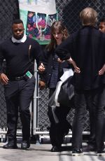 MAYA HAWKE Leaves Jimmy Kimmel Live! at El Capitan Entertainment Centre in Hollywood 06/11/2024