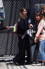 MAYA HAWKE Leaves Jimmy Kimmel Live! at El Capitan Entertainment Centre in Hollywood 06/11/2024