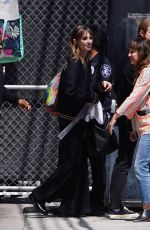 MAYA HAWKE Leaves Jimmy Kimmel Live! at El Capitan Entertainment Centre in Hollywood 06/11/2024