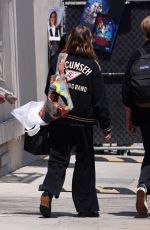 MAYA HAWKE Leaves Jimmy Kimmel Live! at El Capitan Entertainment Centre in Hollywood 06/11/2024