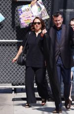 MAYA RUDOLPH Arrives at Jimmy Kimmel Live in Hollywood 05/31/2024