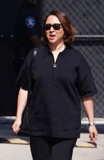 MAYA RUDOLPH Arrives at Jimmy Kimmel Live in Hollywood 05/31/2024