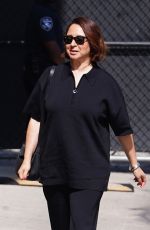 MAYA RUDOLPH Arrives at Jimmy Kimmel Live in Hollywood 05/31/2024