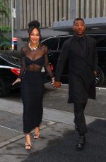 MEAGAN GOOD Arrives at Frederick Douglass Annual Awards Dinner in New York 06/06/2024