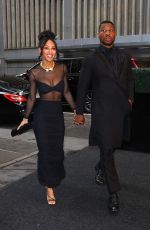 MEAGAN GOOD Arrives at Frederick Douglass Annual Awards Dinner in New York 06/06/2024