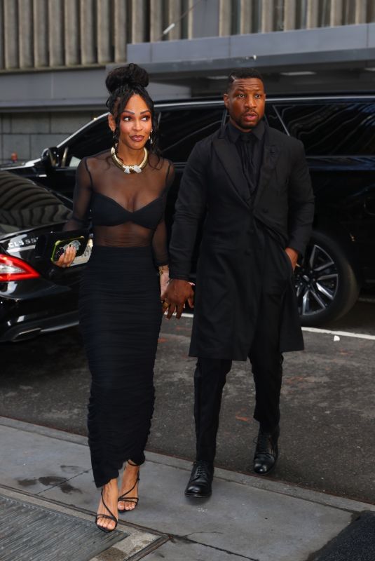 MEAGAN GOOD Arrives at Frederick Douglass Annual Awards Dinner in New York 06/06/2024