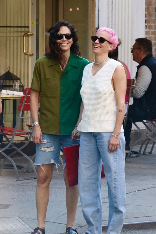 MEGAN RAPINOE and SUE BIRD Out in New York 05/31/2024
