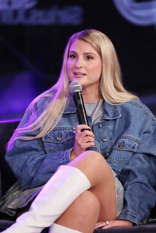 MEGHAN TRAINIR at SiriusXM Studio in Los Angeles 06/05/2024