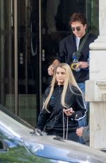 MEGHAN TRAINOR Leaves Her Hotel in London 06/16/2024