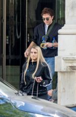 MEGHAN TRAINOR Leaves Her Hotel in London 06/16/2024