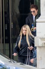 MEGHAN TRAINOR Leaves Her Hotel in London 06/16/2024