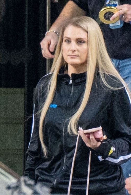 MEGHAN TRAINOR Leaves Her Hotel in London 06/16/2024