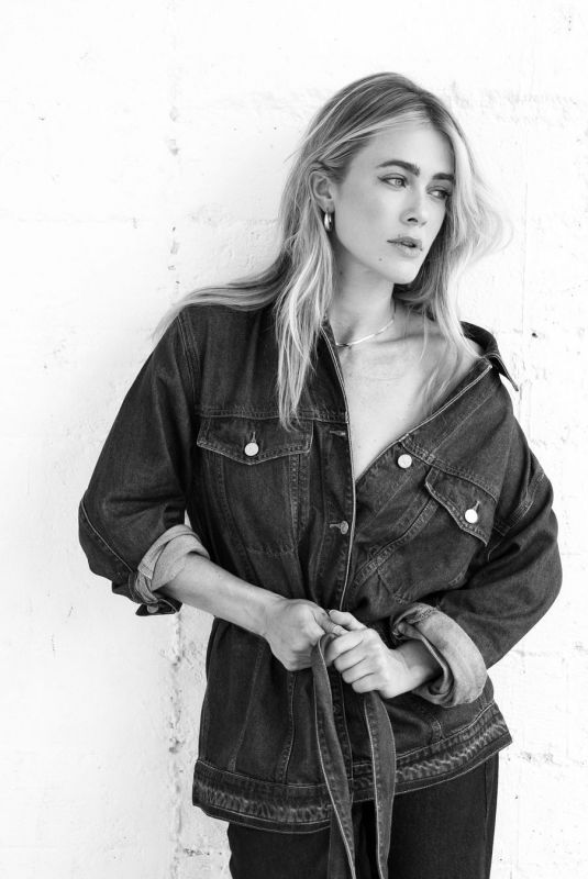 MELISSA ROXBURGH at a Photoshoot, June 2024