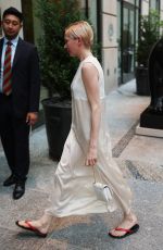 MICHELLE WILLIAMS Arrives at Vogue Dinner Party in New York 06/03/2024