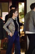 MILA KUNIS and Ashton Kutcher Out for Dinner with Jordan Masterson in Los Angeles 05/03/2024