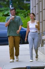 MILLIE BOBBY BROWN and Jake Bongiovi Out for Coffee in New York 06/14/2024