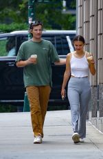 MILLIE BOBBY BROWN and Jake Bongiovi Out for Coffee in New York 06/14/2024