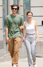 MILLIE BOBBY BROWN and Jake Bongiovi Out for Coffee in New York 06/14/2024