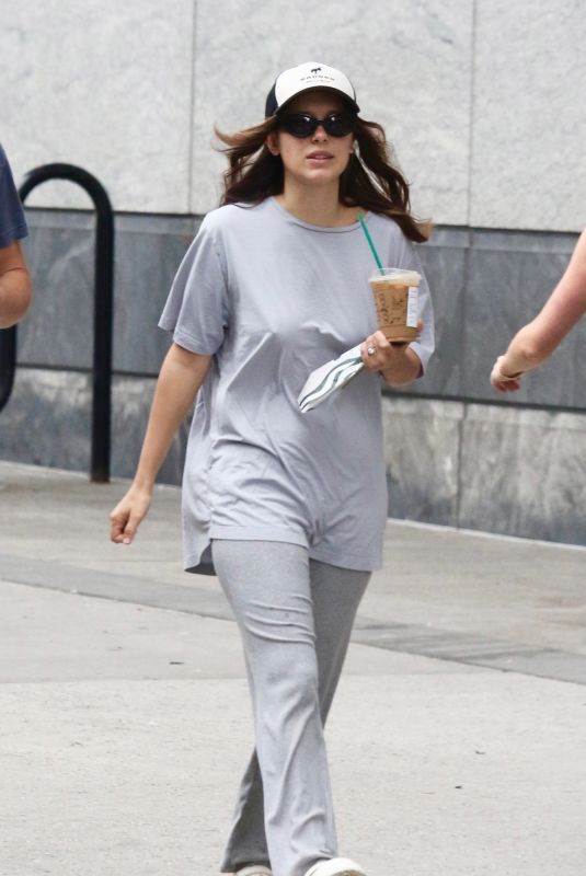 MILLIE BOBBY BROWN Out for Coffee in New York 06/11/2024