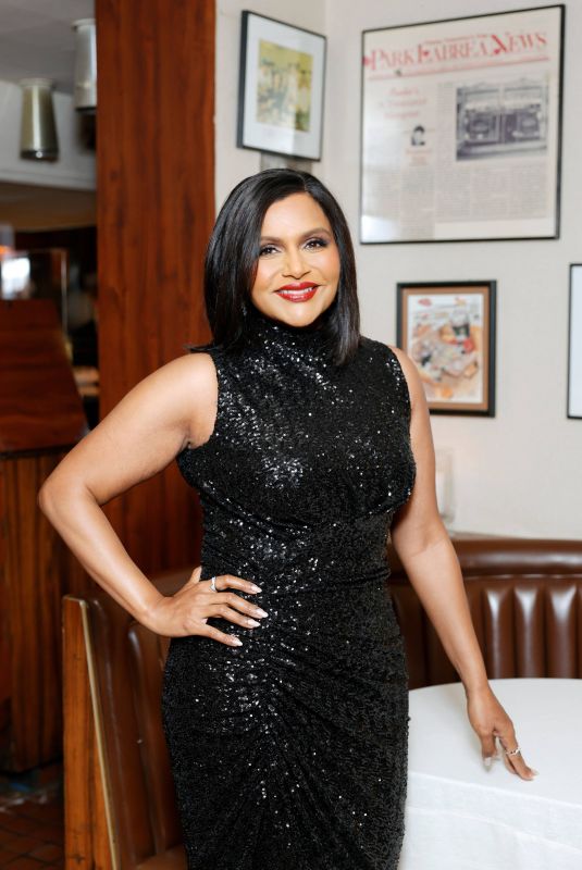 MINDY KALING at Michael Kors Celebrates New Rodeo Drive Store in Los Angeles 06/04/2024