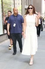 MINNIE DRIVER Leaves Today Show in New York 06/12/2024